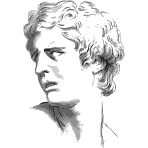 SVG Face expression man