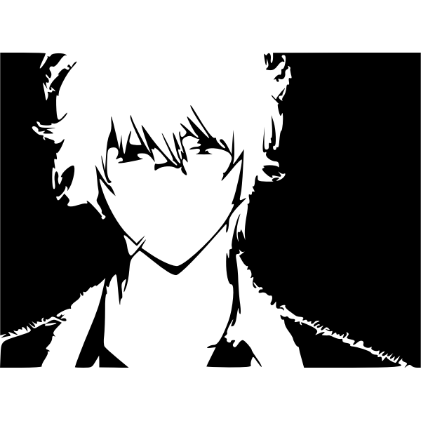 SVG Faceless man