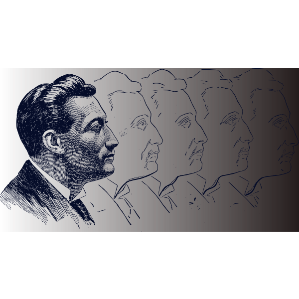 SVG fadeout man 2