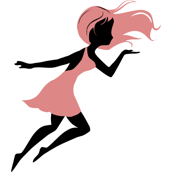 SVG Fairy blowing kiss