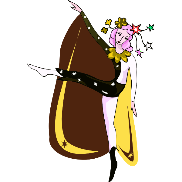 SVG Fairy dancer