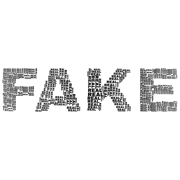 SVG Fake Text Logo
