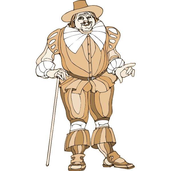 SVG Falstaff039s character