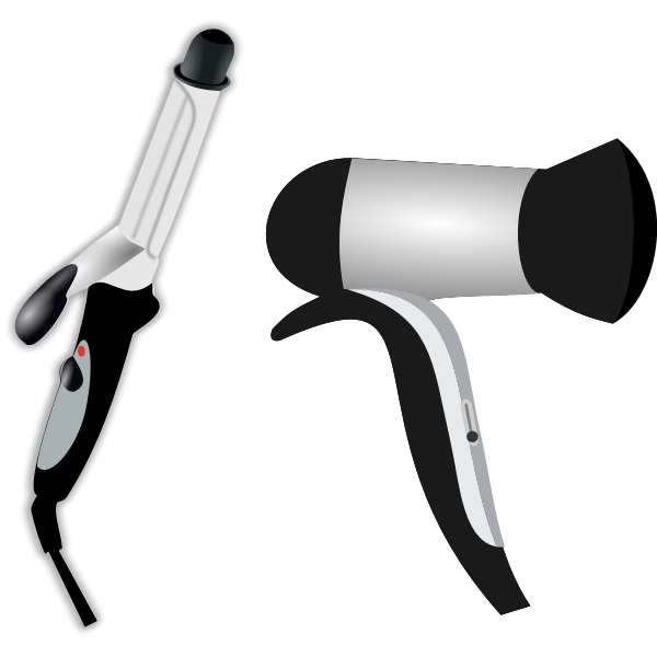 SVG Fan and iron vector image