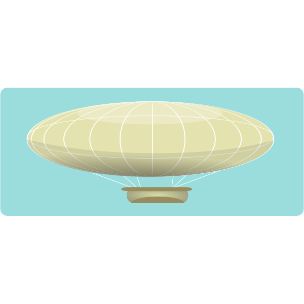 SVG Fancy airship