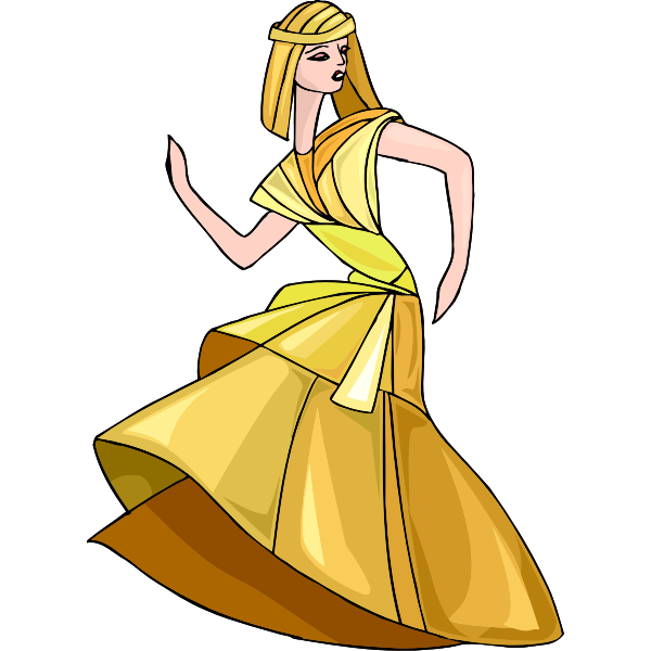 SVG Fancy dancer