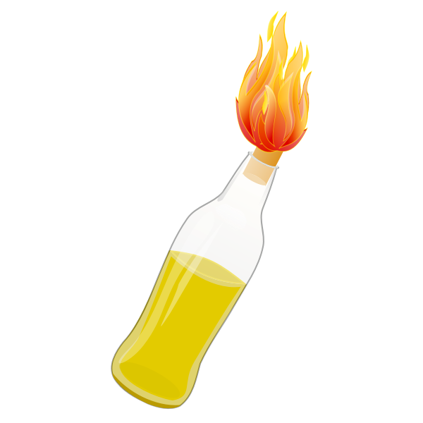 SVG fancy molotov