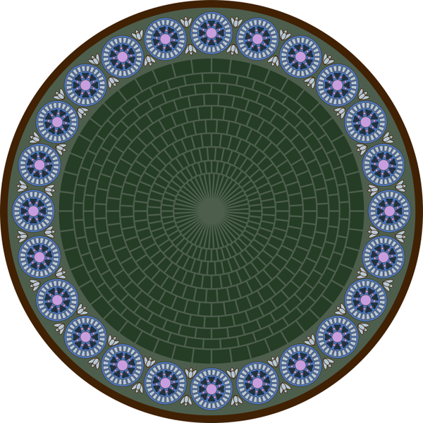 SVG Fancy Mucha Circle