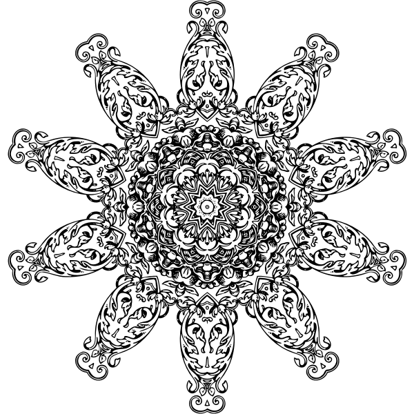 SVG Fancy star