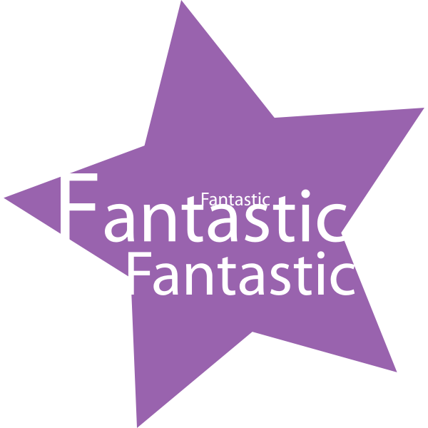 SVG fantastic star