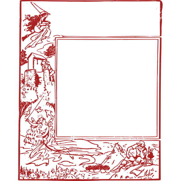 SVG Fantasy frame