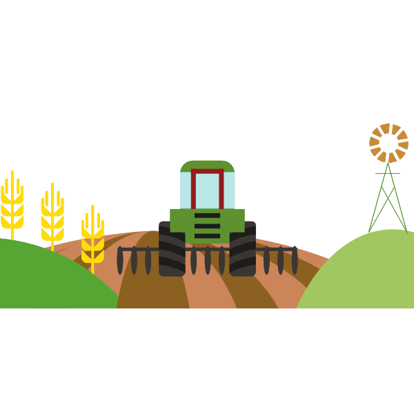 SVG Farm and tractor