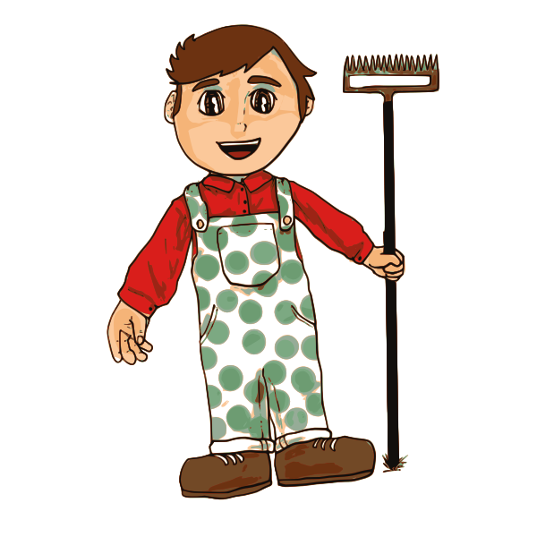 SVG Farmer boy