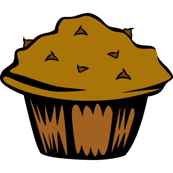 SVG Fast Food Breakfast Muffin Chocolate
