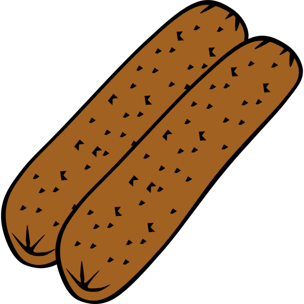 SVG Fast Food Breakfast Sausage
