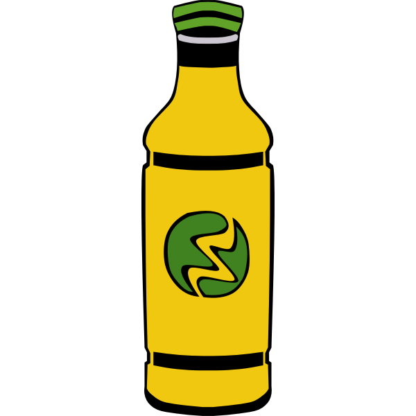 SVG Fast Food Drinks Bottle