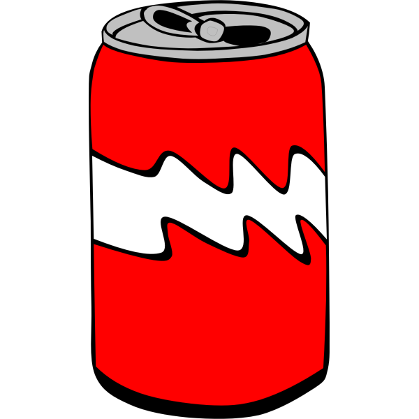 SVG Fast Food Drinks Soda Can