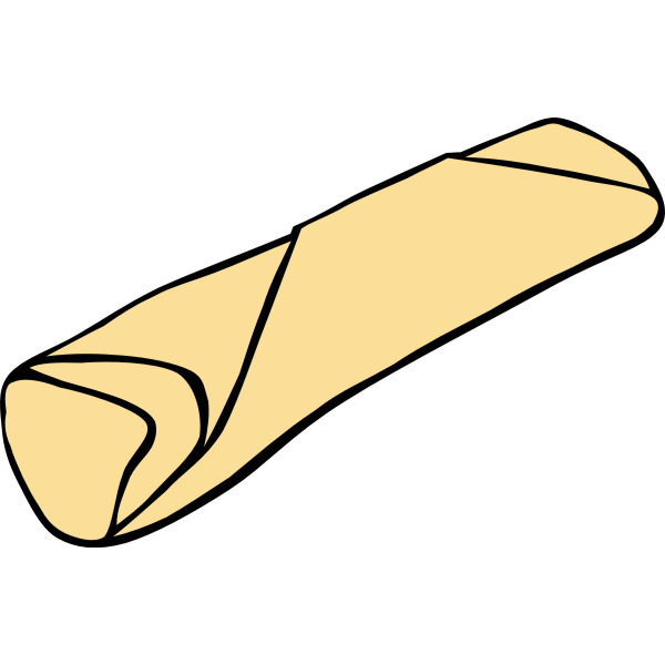 SVG Fast Food Lunch-Dinner Burrito