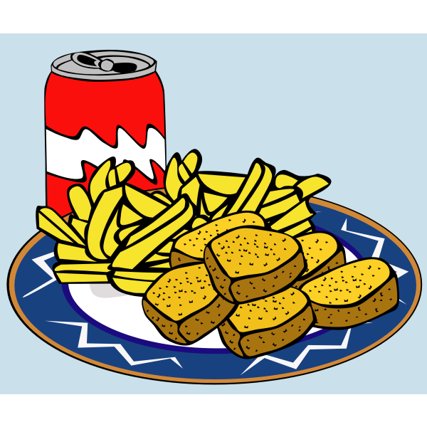 SVG Fast Food Menu Sample Usage
