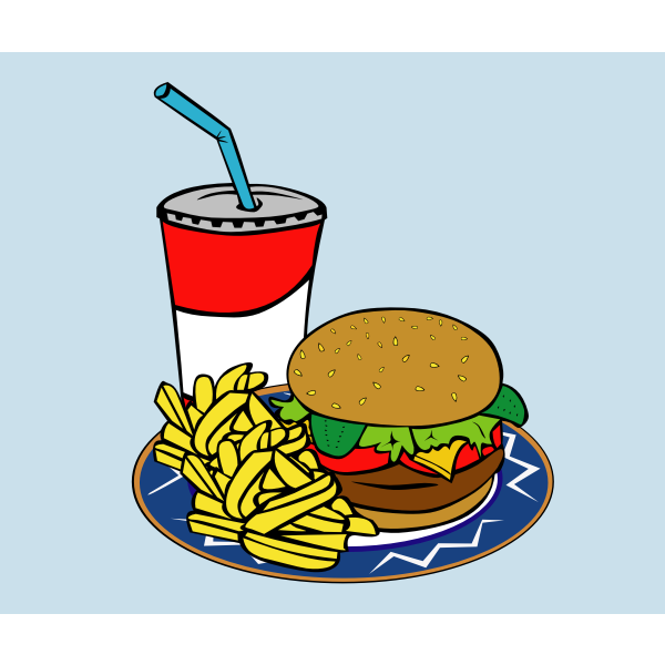 SVG Fast Food Menu Sample Usage
