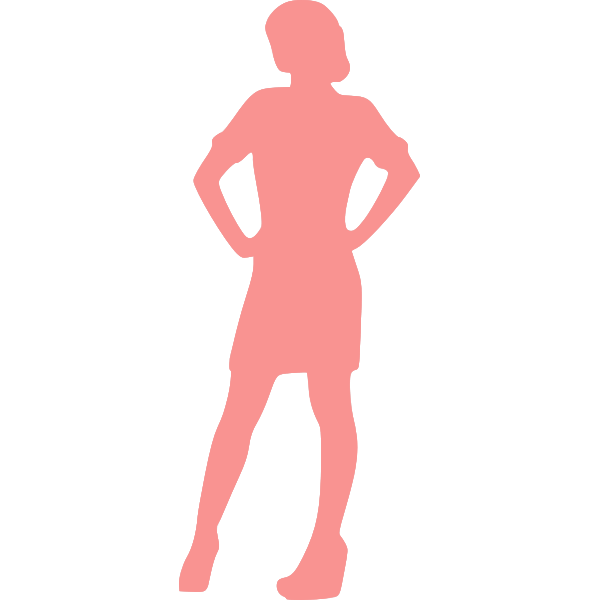 SVG Fatal lady standing