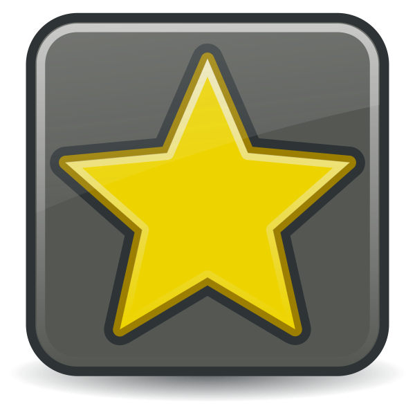 SVG Favourites folder computer icon vector clip art