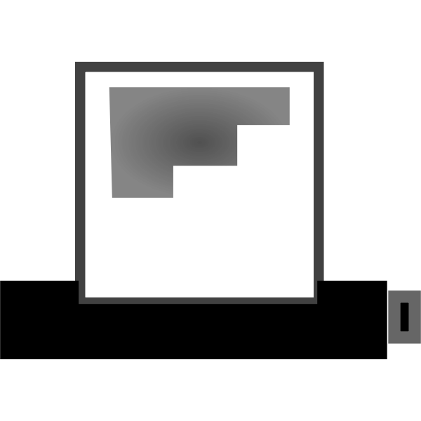 SVG Fax vector icon
