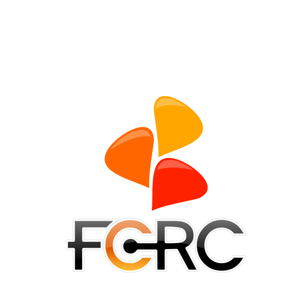 SVG FCRC speech bubble logo and text