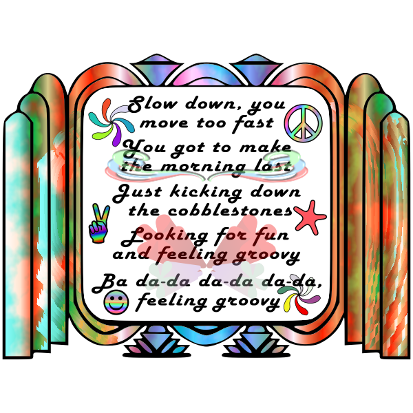 SVG Feeling Groovy