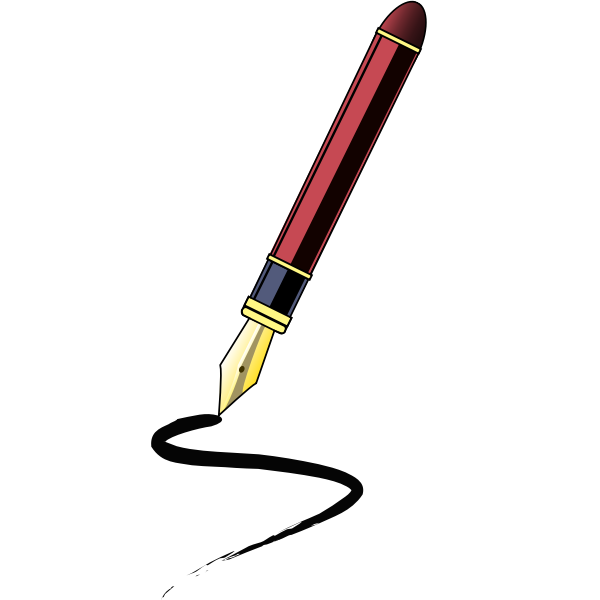 SVG Felt tip pen vector clip art