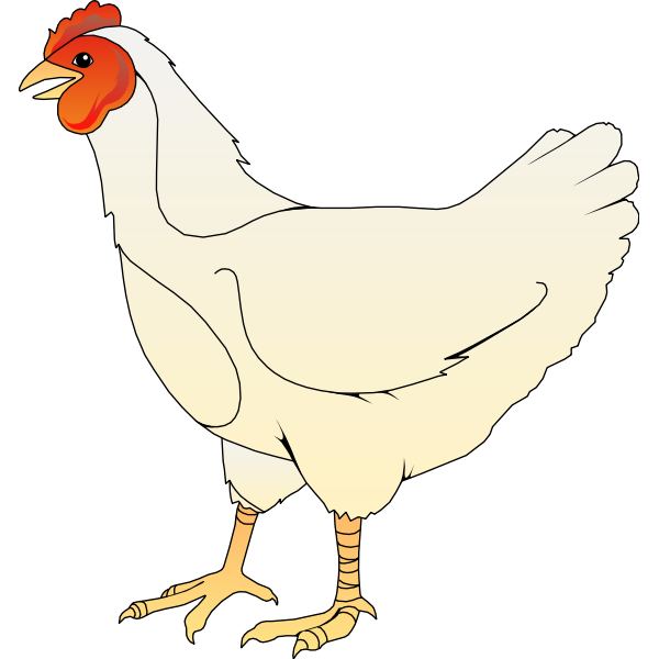 SVG Female bird