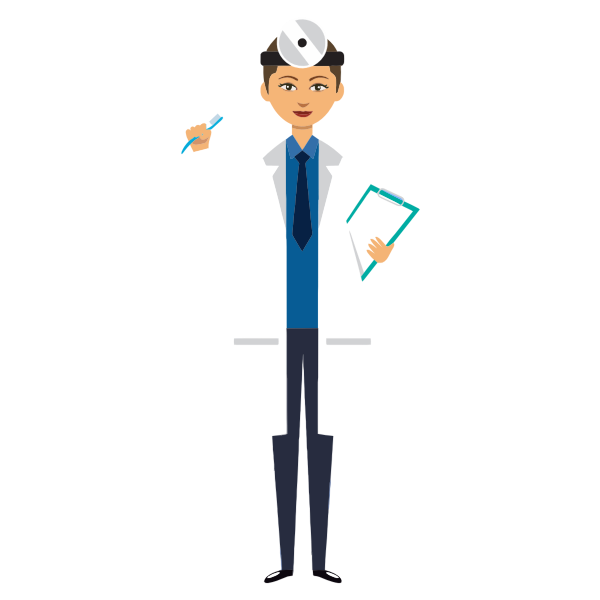 SVG Female dentist