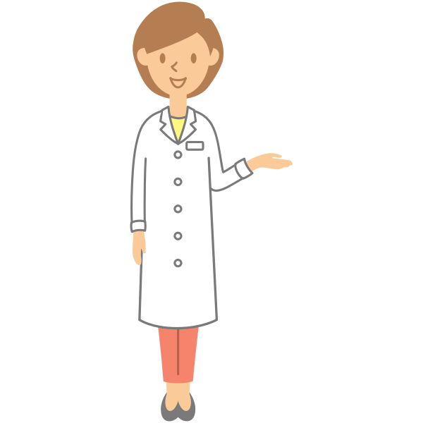 SVG Female doctor image