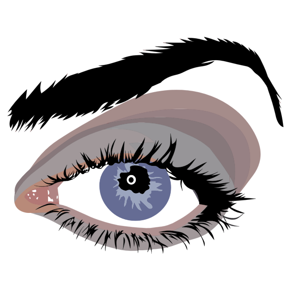 SVG Female eye