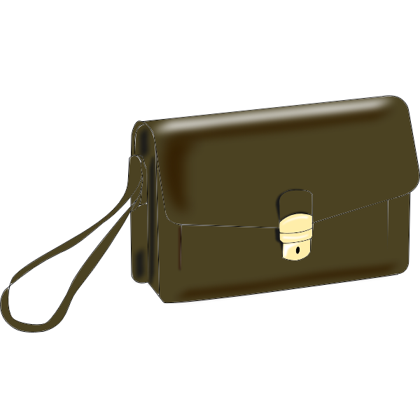 SVG Female leather bag