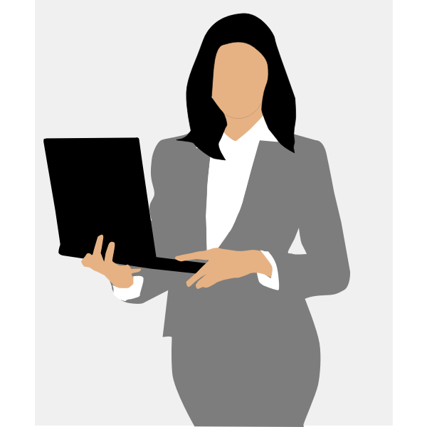 SVG Female manager