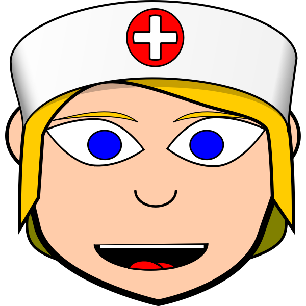 SVG Female nurse 2