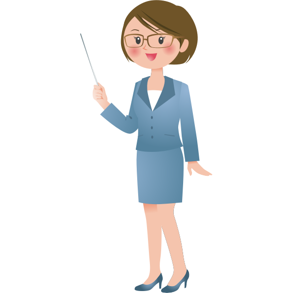 SVG Female professor