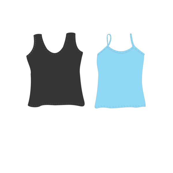 SVG Female shirts image