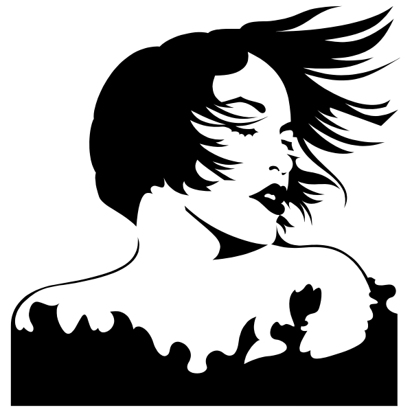 SVG Female Silhouette