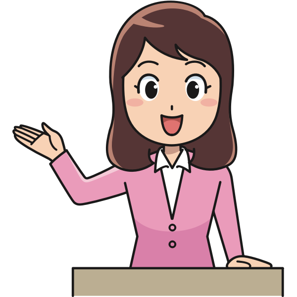 SVG Female speaker