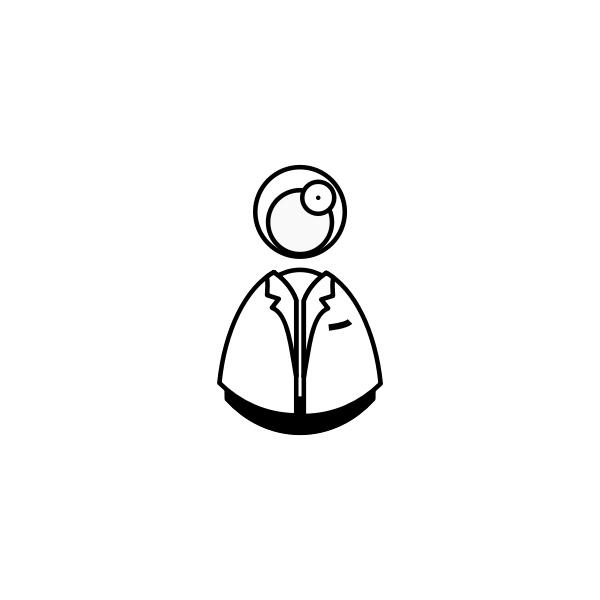 SVG Female therapist vector image