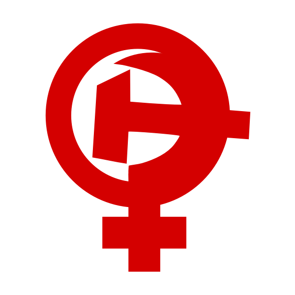 SVG Feminism hammer and sickle