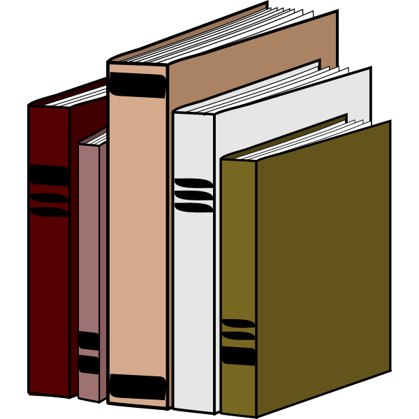 SVG Few hardback books