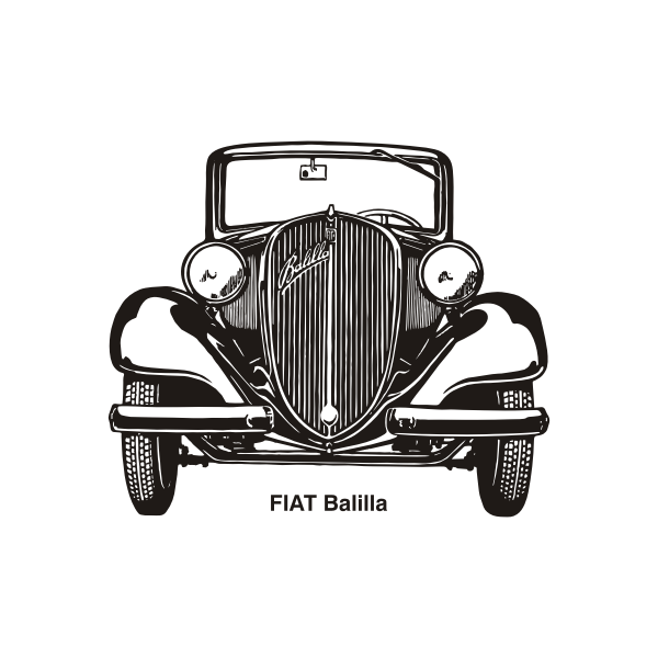 SVG FIAT BALILLA 1937