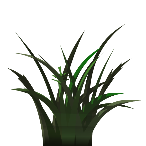 SVG Field vegetation vector drawing
