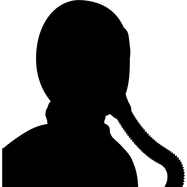 SVG Fighter jet pilot