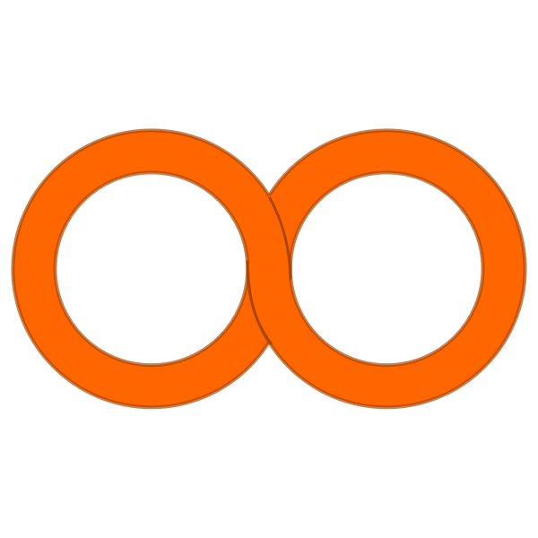 SVG Figure eight