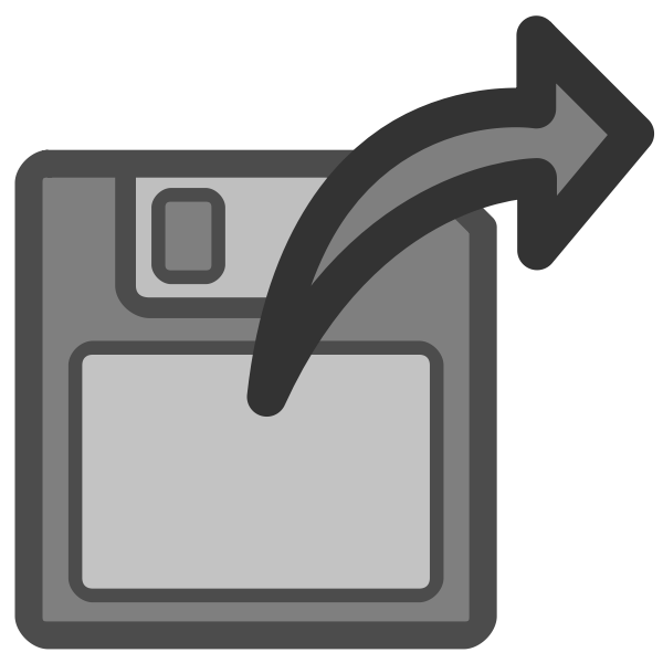 SVG File export icon