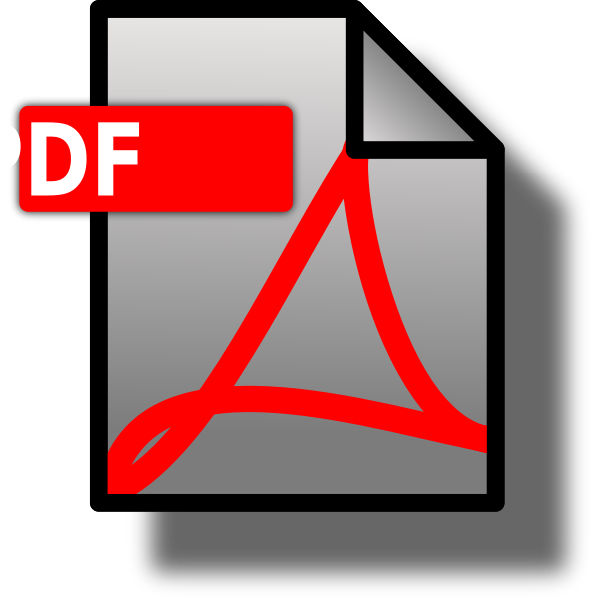 SVG file icon pdf